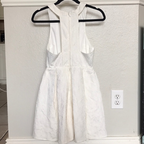 Lulu's Sweet Queen Ivory Lace Skater Dress - Picture 8 of 10
